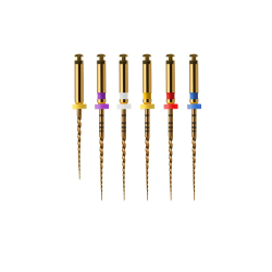 DENCO Super Files III 21mm, zlate, kompatibilné s Protaper Gold