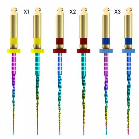 DENCO Super Files II Chameleón kompatibilné s kompatibilné s Protaper Next